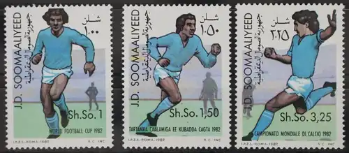 Somalia 315-317 postfrisch Fußball - Weltmeisterschaft #WW703