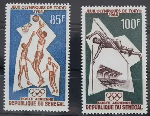 Senegal 288-289 postfrisch Olympische Spiele #WW548