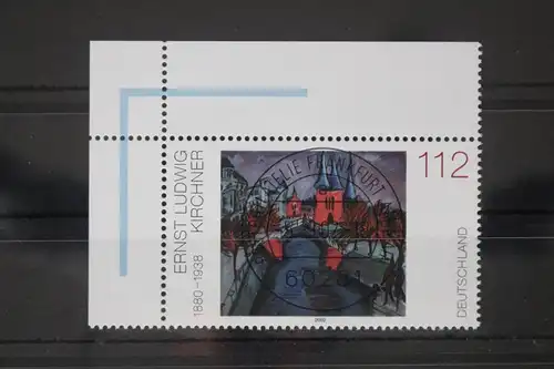 BRD 2279 gestempelt Vollstempel Frankfurt Eckrand Bundesrepublik #WZ005