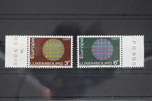 Luxemburg 807-808 postfrisch Europa #WV239