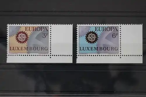 Luxemburg 748-749 postfrisch Europa #WV188