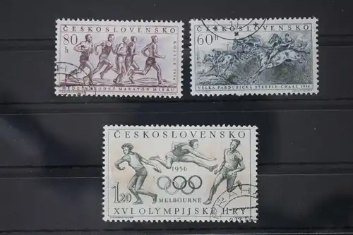 Tschechoslowakei 981-983 gestempelt Sport #WX043