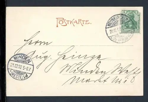 AK Arnsberg - Kreis Siegen-Wittgenstein Totalansicht 1902 #HE515