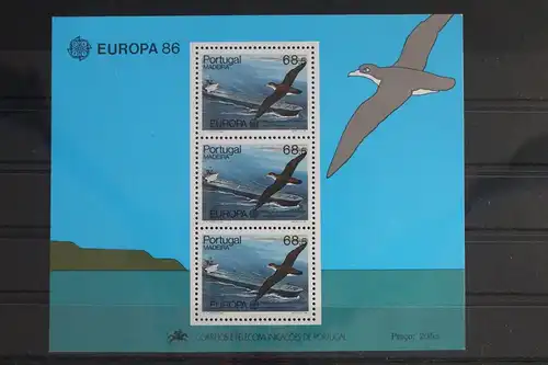 Portugal Block 7 mit 106 postfrisch Vögel #WX329