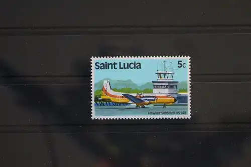 St. Lucia 502X postfrisch Flugzeuge Luftfahrt #WX379