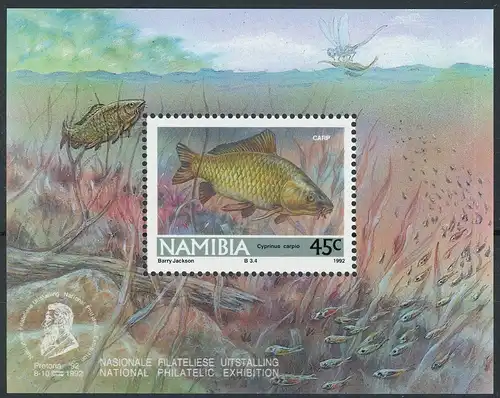Namibia Block 14 postfrisch Fische #GL860