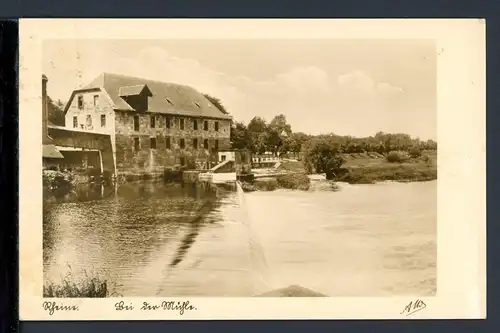 AK Rheine Wassermühle 1938 #HE552