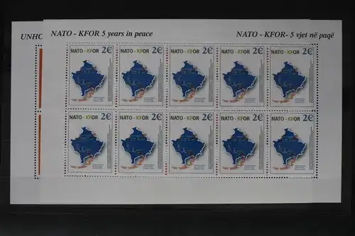 Kosovo 18-19 postfrisch 2 Kleinbogen #WW748