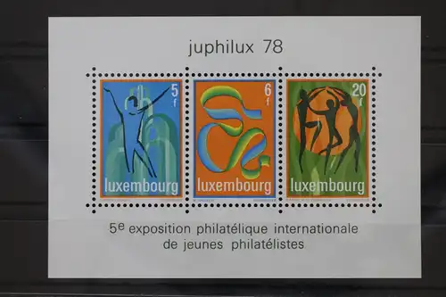 Luxemburg Block 12 mit 964-966 postfrisch #WV440