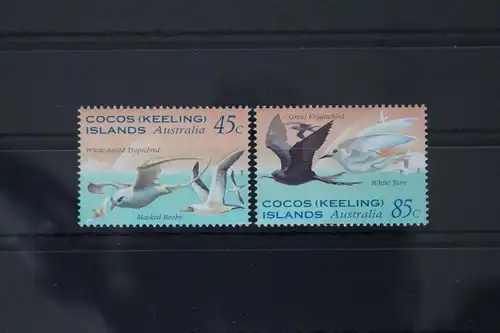 Kokos-Inseln 332-333 postfrisch Vögel #WX140