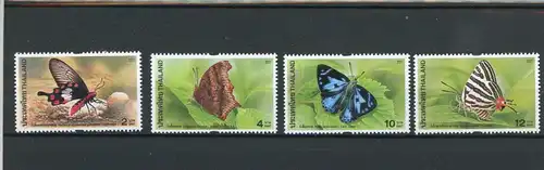 Thailand 2101-2104, M-Heft 2101, Block postfrisch Schmetterling #Schm992