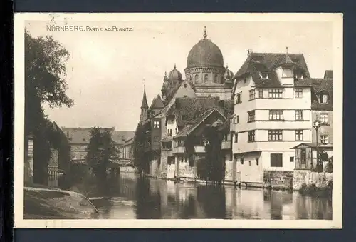 AK Nürnberg Hauptsynagoge, Pegnitz 1911 #HE523