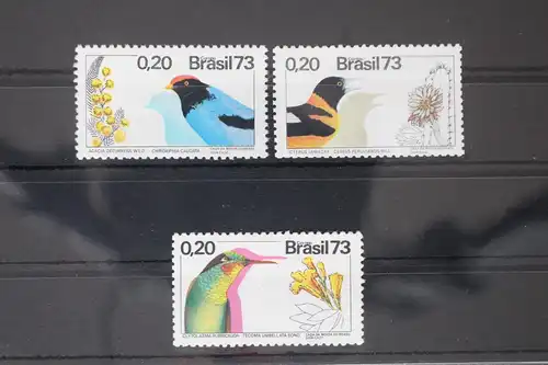 Brasilien 1651-1653 postfrisch Naturschutz Vögel #WX173