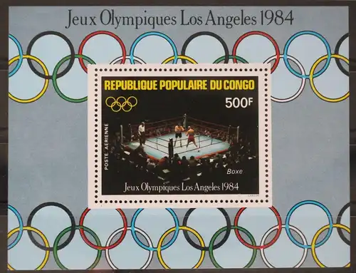 Kongo (Brazzaville) Block 35 mit 951 postfrisch #WZ679