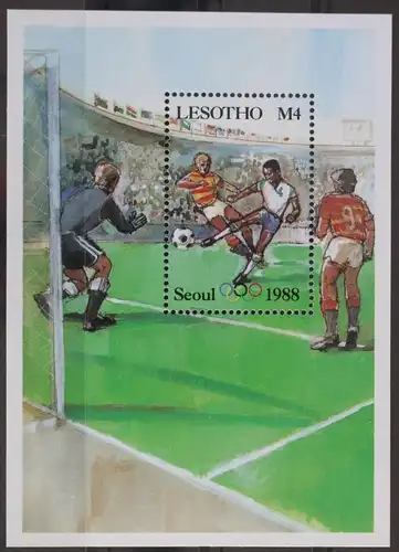 Lesotho Block 55 mit 731 postfrisch #WZ771