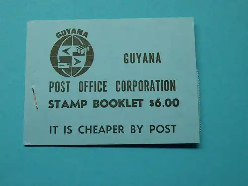 Guyana Markeneftchen mit 650 u. a. postfrisch #HE610