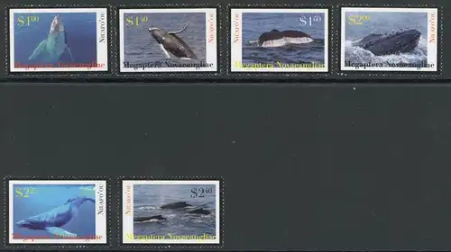 Niuafo'ou 435-440 postfrisch Wale #HB300