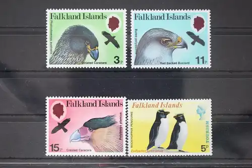 Falklandinseln 222-225 postfrisch Tiere Vögel #WW979
