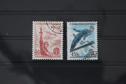 Tschechoslowakei 890-891 gestempelt Sport #WX045