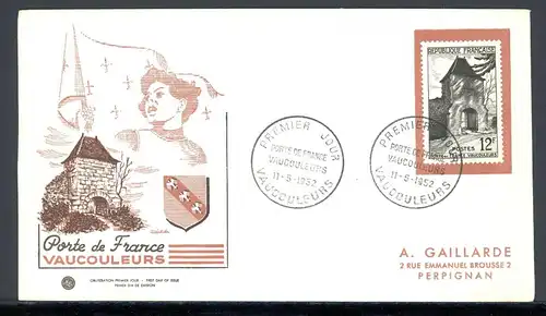 Frankreich 939 Ersttagesbrief/FDC #1B565