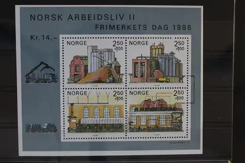 Norwegen Block 8 mit 975-978 postfrisch #FA650