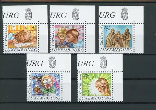 Luxemburg 1138-1142 postfrisch Kinder #Schm1041