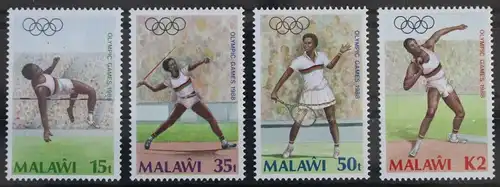 Malawi 497-500 postfrisch #WZ765