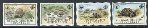 Seychellen 104-107 postfrisch Schildkröten #HB304