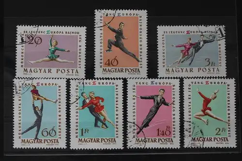 Ungarn 1898A-1904A postfrisch Sport Eiskunstlauf #WX081