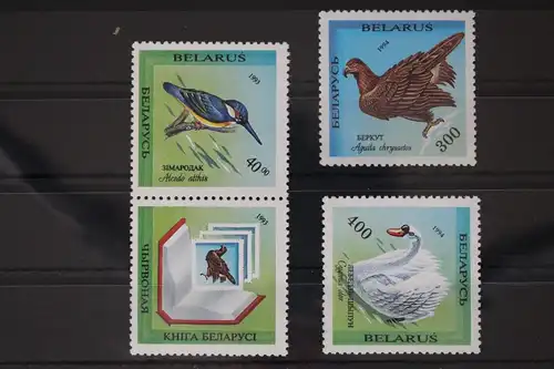 Weißrußland 43-45 postfrisch Vögel #WX278