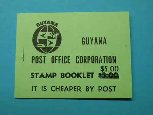 Guyana Markeneftchen mit 705 + 763 postfrisch #HE609