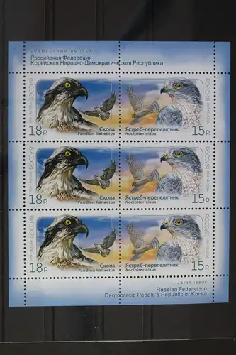 Russland 2095-2096 postfrisch Kleinbogen #FB853