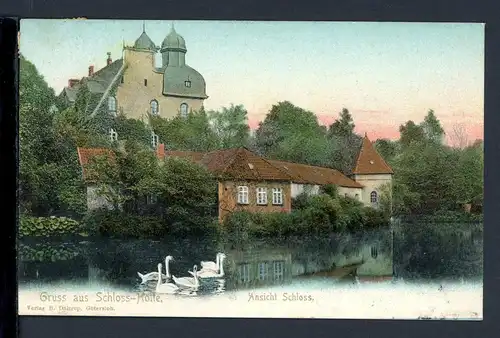 AK Schloss Holte - Kreis Gütersloh Ansicht Schloss 1906 #HE568