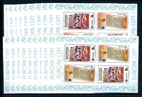 türk. Zypern 20x Block 3 postfrisch Cept 1982 #1B460