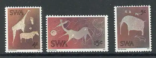 Südwestafrika 396-398 postfrisch Malerei #HB293
