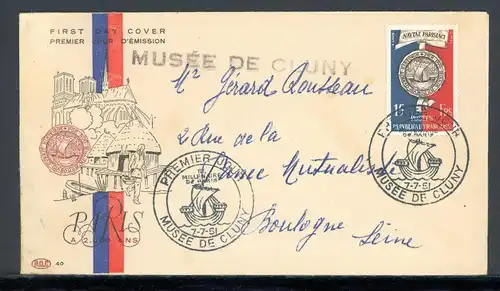 Frankreich 924 Ersttagesbrief/FDC #1B587