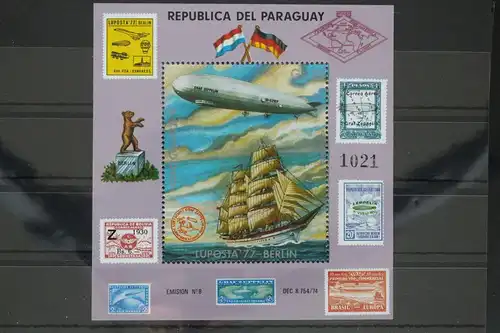 Paraguay Block 298 mit 2924 postfrisch #FA879