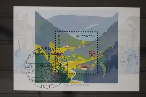 BRD Block 68 mit 2554 gestempelt #WX457