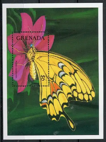 Grenada Block 272 postfrisch Schmetterlinge #HB120
