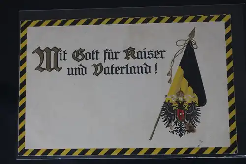 AK Deutschland Mit Gott für Kaiser und Vaterland! 1915 #PL352