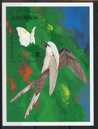 Grenada Block 269 postfrisch Schmetterlinge #HB117