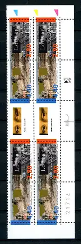 Frankreich 2 5er Str. 2996-2997 postfrisch Louvre #GG1905