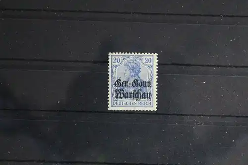 Deutsche Besetzung 1. WK Polen 13c postfrisch geprüft Hey BPP #FG629