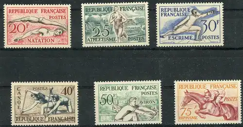 Frankreich 978-83 postfrisch Sport #HB107