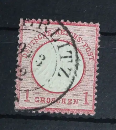 Deutsches Reich 4 gestempelt nicht hell, Zähnung siehe Bild #FH233