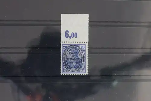 Dt. Abstimmungsgebiete Allenstein 19a P OR postfrisch geprüft Hey BPP #FC705