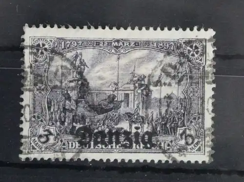 Danzig 13a gestempelt geprüft Gruber BPP #FH078