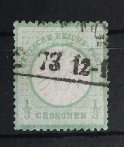 Deutsches Reich 17 gestempelt nicht hell, Zähnung siehe Bild #FH256