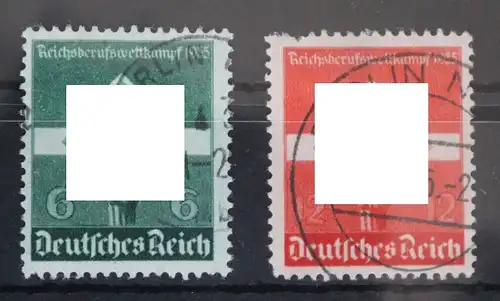 Deutsches Reich 571-572 gestempelt #FH403
