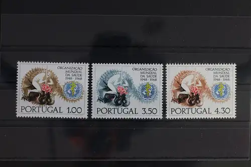 Portugal 1057-1059 postfrisch Weltgesundheitsorganisation WHO #FA237